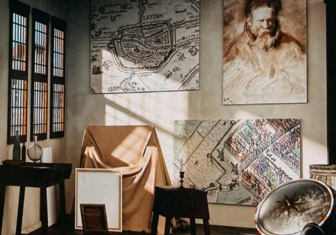 Schilderijen van de Young Rembrandt Studio