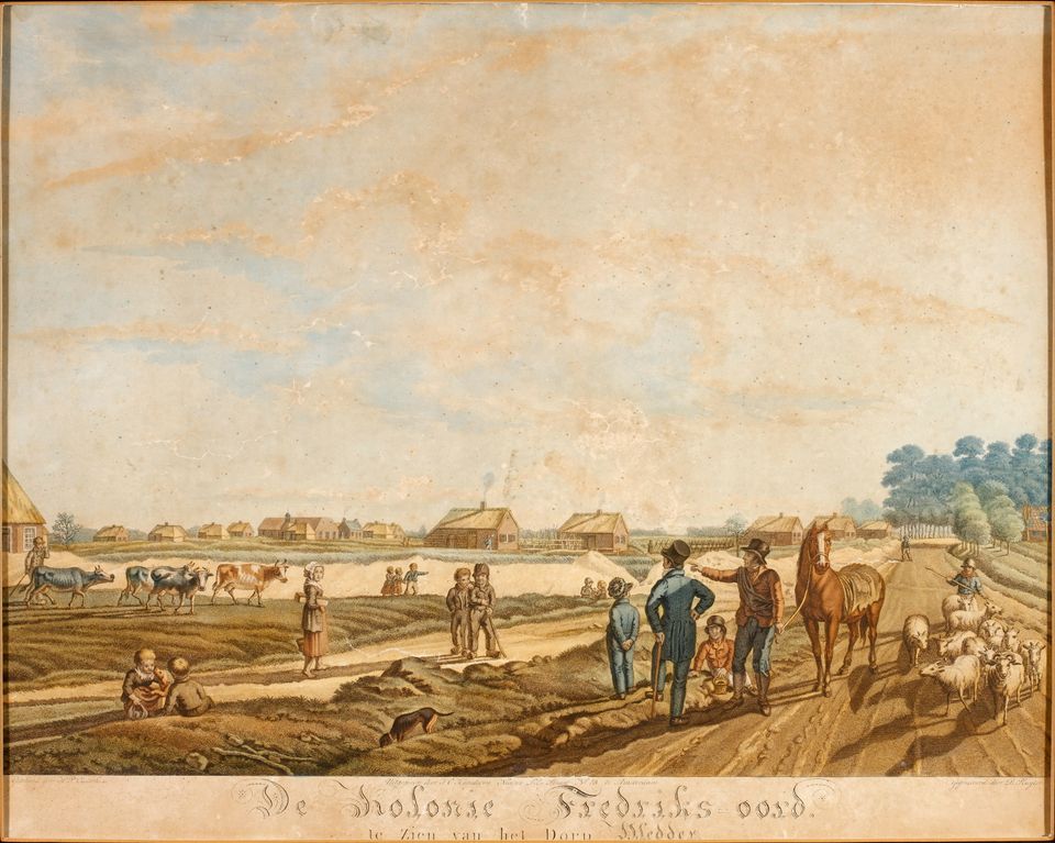 Historische afbeelding van Frederiksoord.