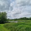 Uitzicht en zwemvijver Land van Een