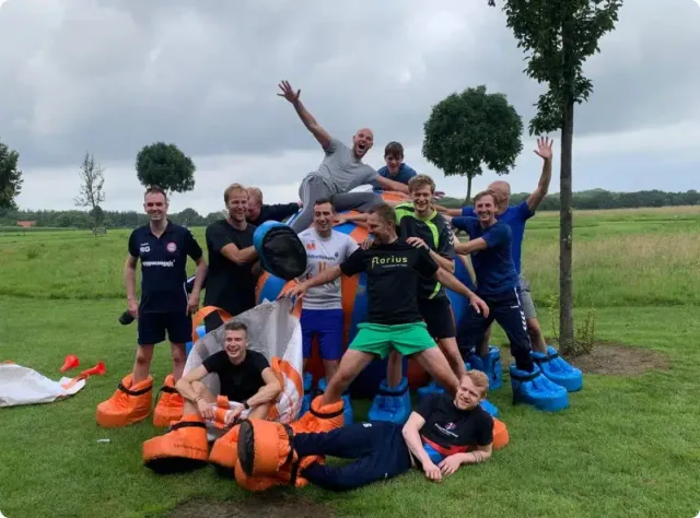 foto van vrijgezellenfeest