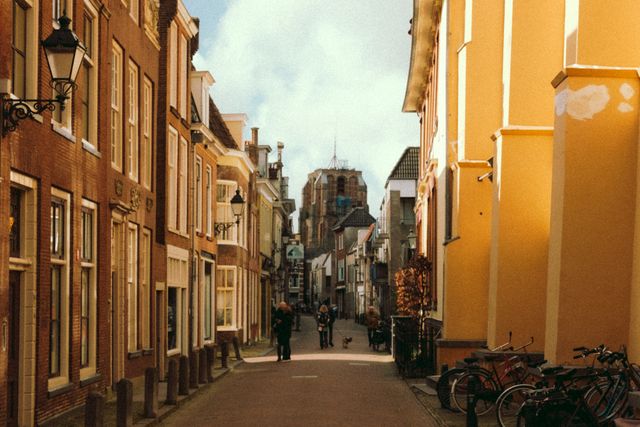 Leeuwarden zicht op Oldehove