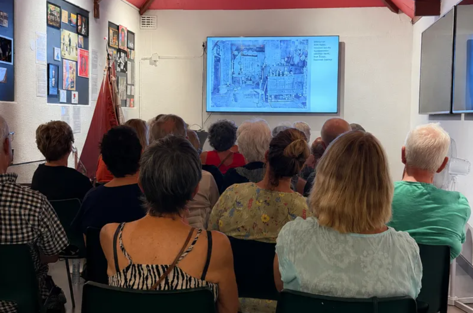 Een lezing in het Volendams Museum