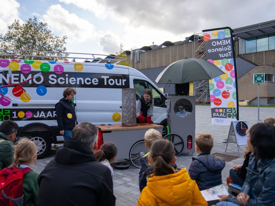 Een demo van NEMO tijdens Science Day