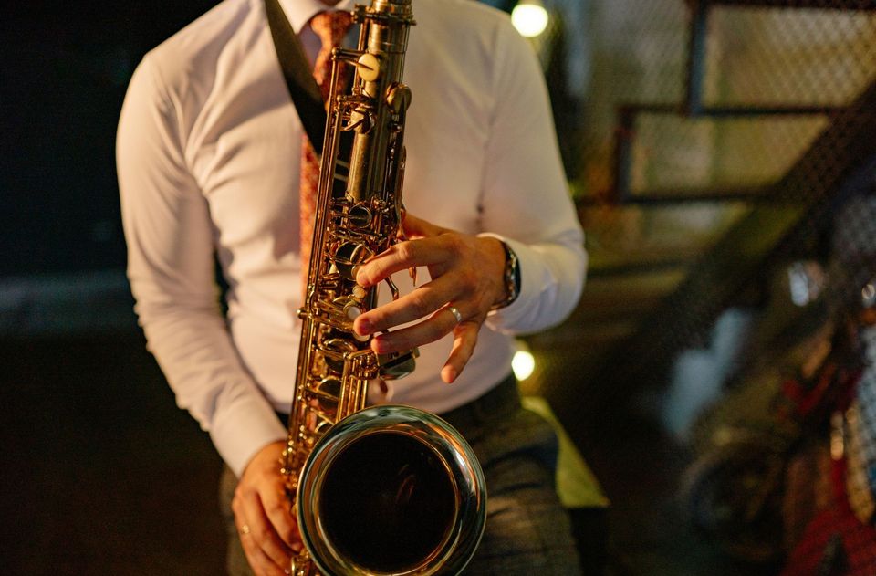 Saxofoon man