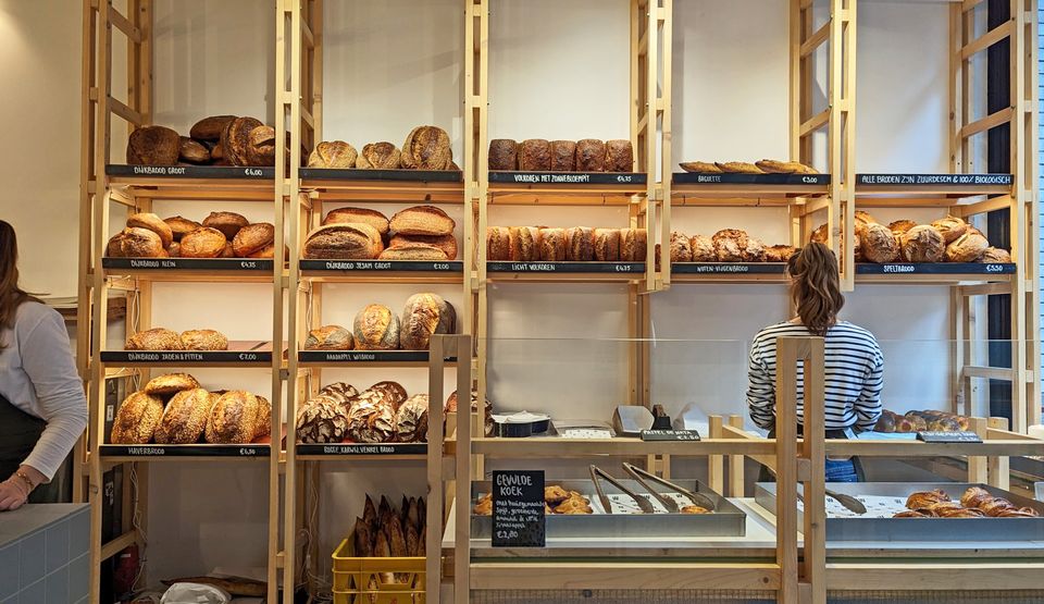 Stadsbakkerij water en bloem