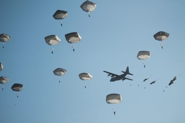 Airborne luchtlandingen in Ede Ginkelse Heide