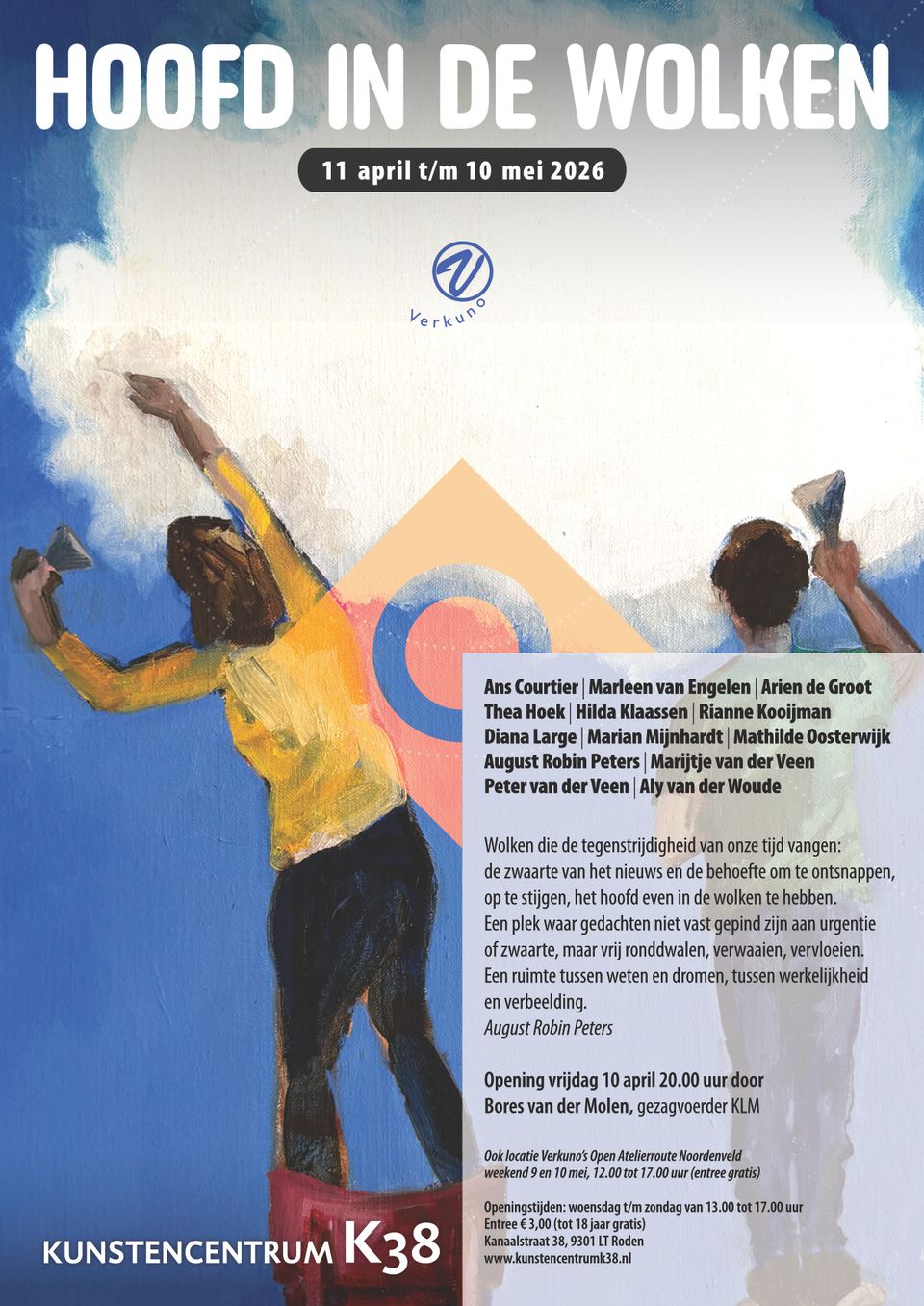 Hoofd in de Wolken voorzijde