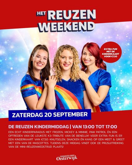 Afbeelding met K3 Tribute