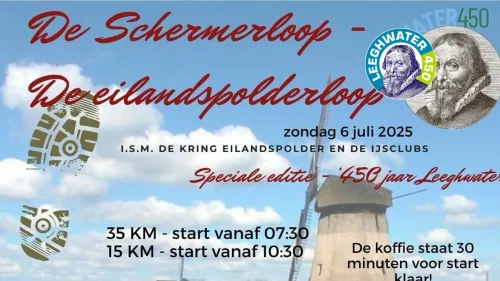 Poster van de Schermerloop
