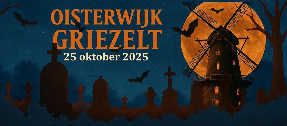Afbeelding 's nachts met grafstenen en volle maan
