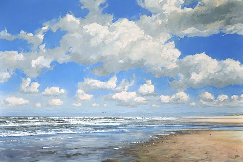 olieverf op doek 100x150cm