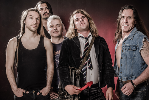 Een coverband van AC/DC