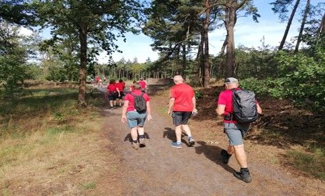 Wandeltocht start bij de Tipmast