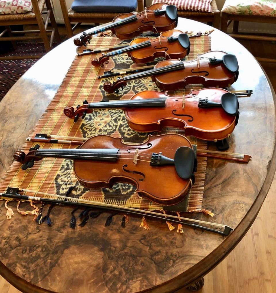 Violen van het Groninger Strijktrio