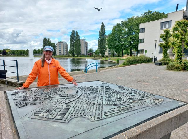 Startpunt van de fietstour: Maquette Kattenbroek