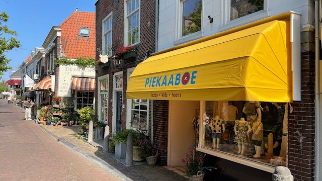 De winkel van Piekaaboe gelegen in Delft