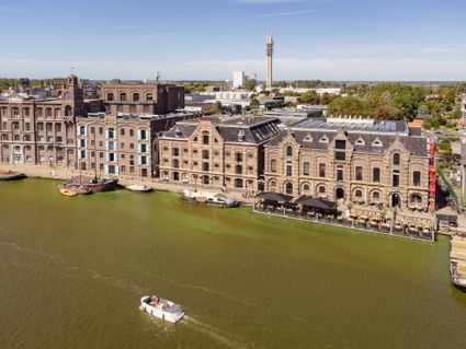 Drone foto van Batavia 1894 in Wormer