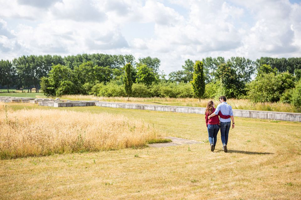 Wandelaars Romeinenpad Castellum Fectio