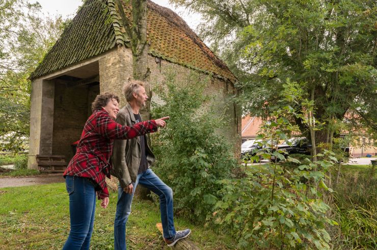 poortgebouw van de vroegere Sickema state
