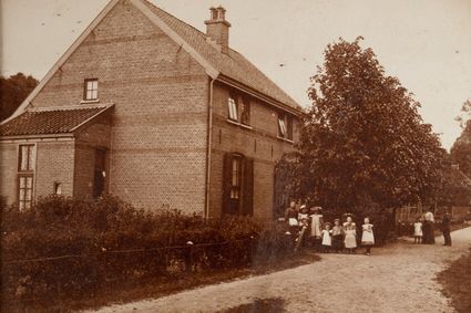 Voormalige Ambtenarenwoningen Ommerschans - historische tekening