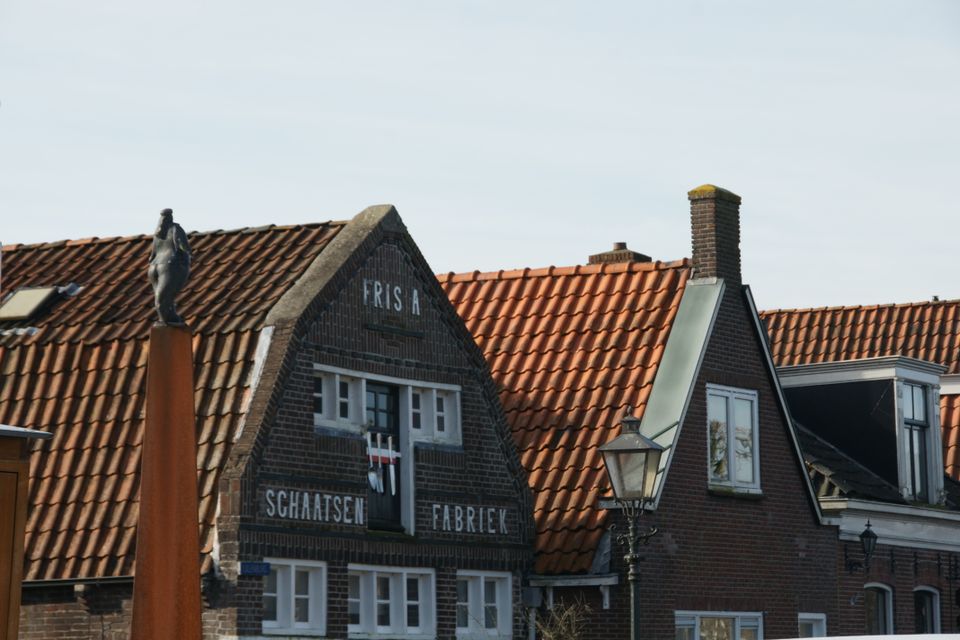 Elfstedentocht beeld Aukje in IJlst