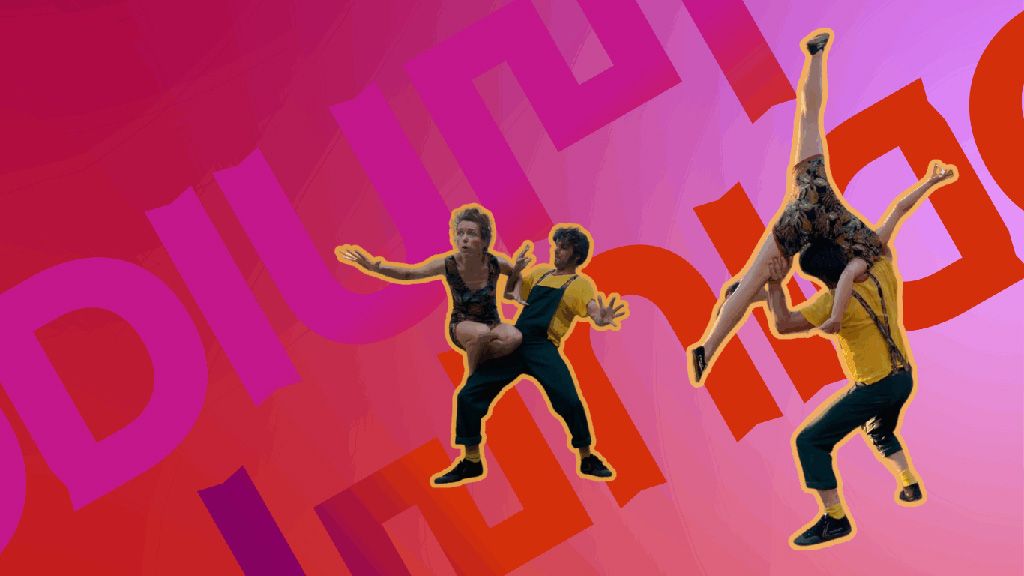 Acrobatiekworkshop van Circus Fabuloka