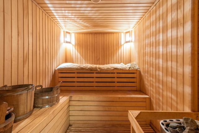 Sauna van binnen