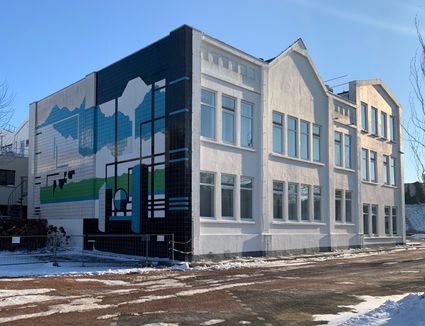 Foto van het originele pand van de Nutricia fabriek in Zoetermeer.