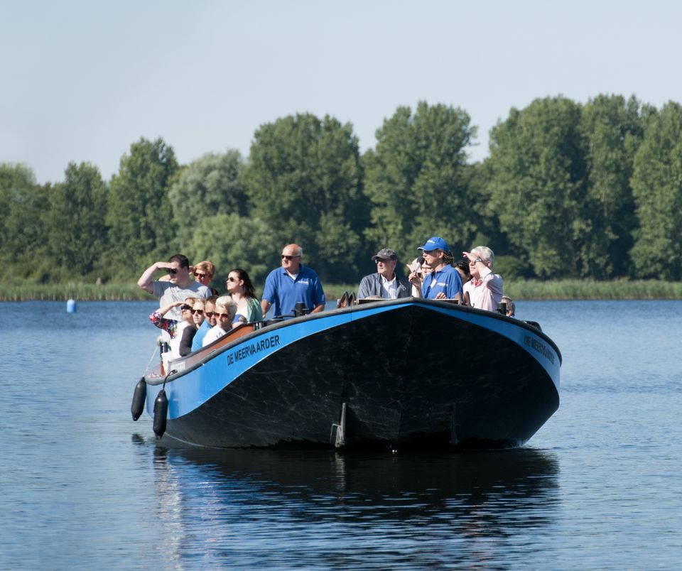 Boot De Meervaarder op Zoetermeerse plas.