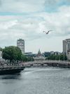 De Ha'penny Bridge in Dublin, Ierland