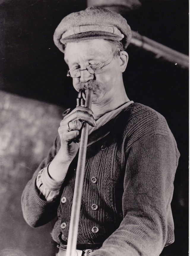 Glasblazer Gerrit Vroegh