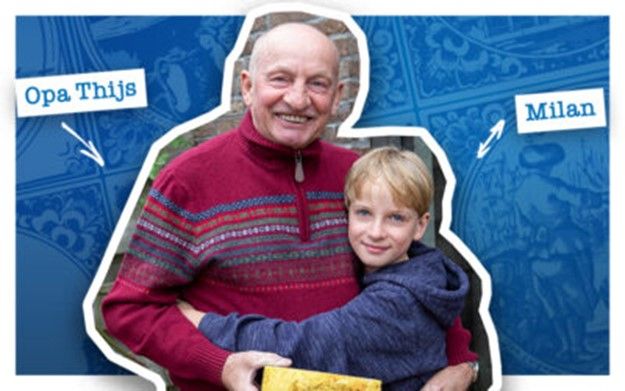 Trots op mijn vader Delft is Goud