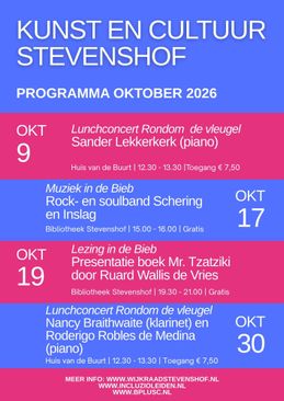 Lunchconcert Stevenshof Rondom de vleugel
