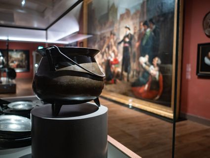 Zaal in Museum De Lakenhal over Leidens Ontzet