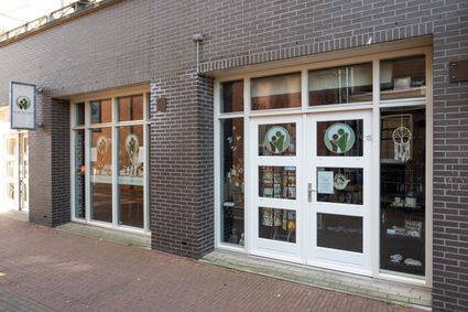 Dit is een foto van de Troostkamer in de Dorpsstraat in Zoetermeer.