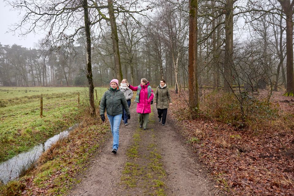 Ook in de winter lekker wandelen.