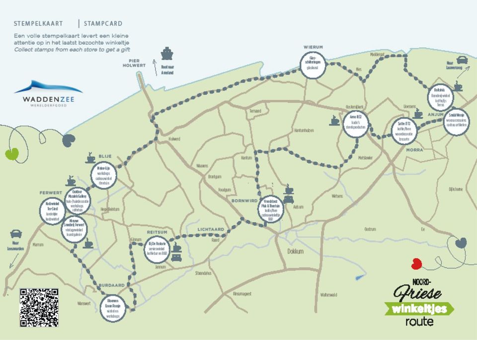 Noord-Friese Winkeltjes Route