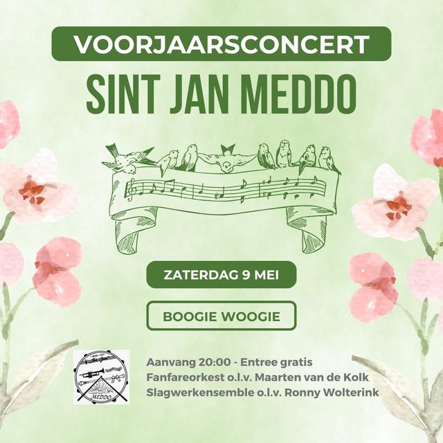 Voorjaarsconcert | Sint Jan Meddo