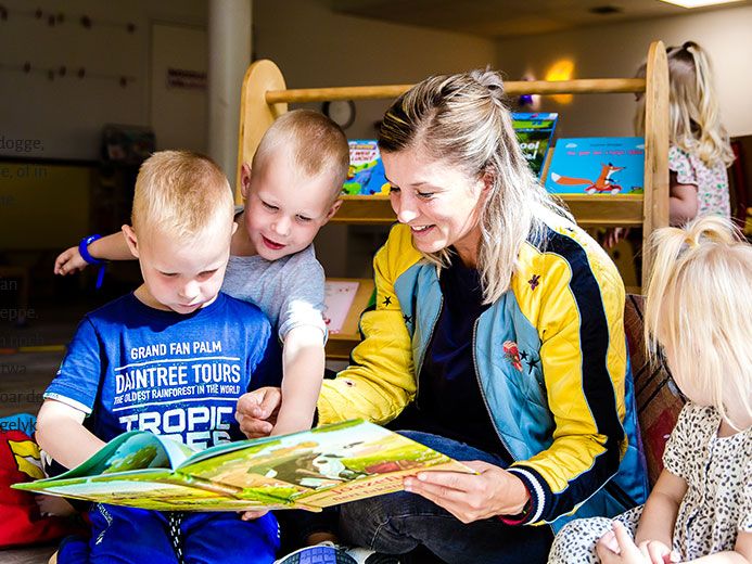 Decoratieve afbeelding voorlezen