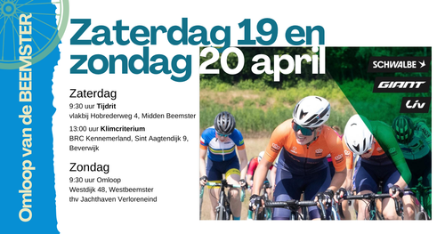 Een poster van het programma 'Omloop'