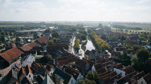 Uitzicht torenmuseum Goedereede