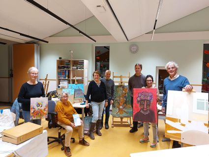 Expositie schilders zonder naam