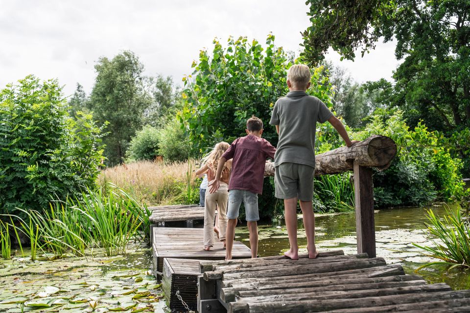 Blote voeten pad bij Buitenplaats Kameryck 1
