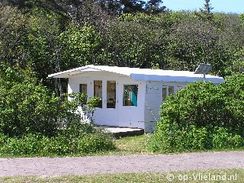 6 persoon tenthuis in de bosrand van de camping