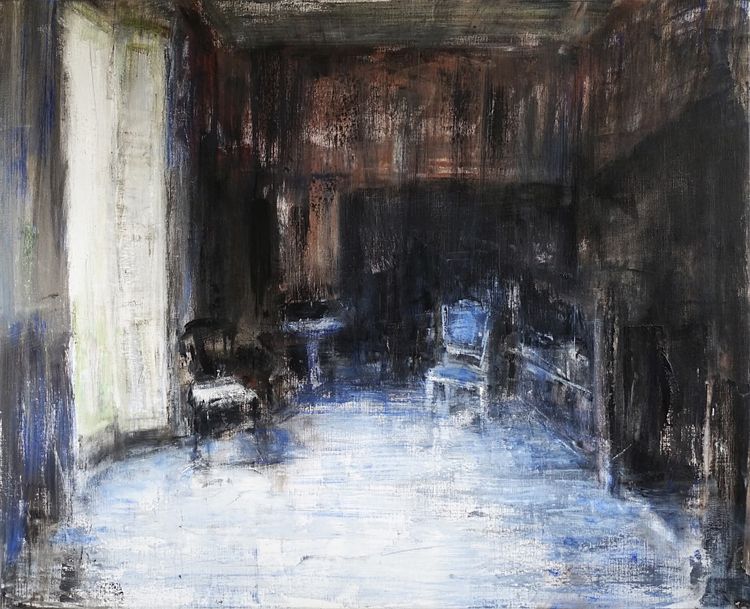 Salon, Schilderij Wiel Wiersma