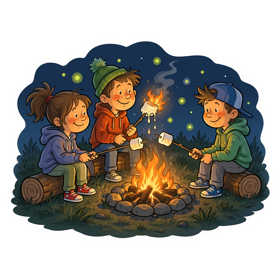 Kamperen kinderen