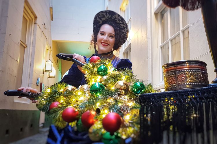 Straattheater De Zingende Kerstfiets