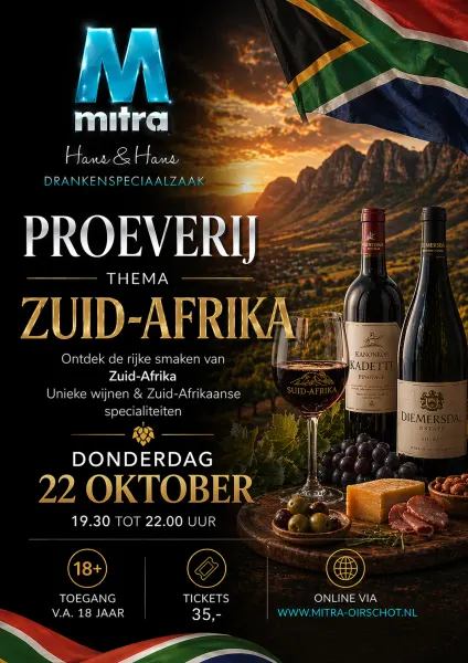 zuid afrika proeverij