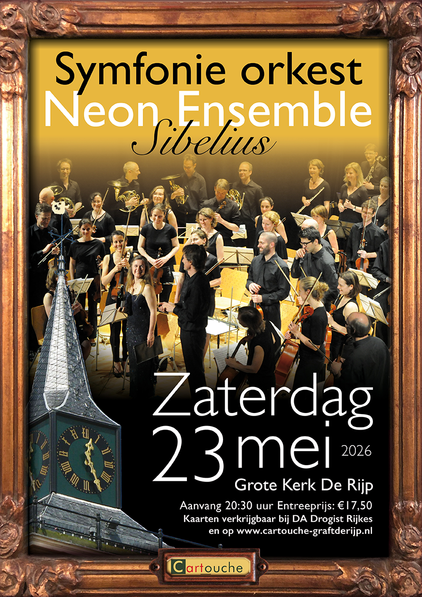 Een poster van een orkest