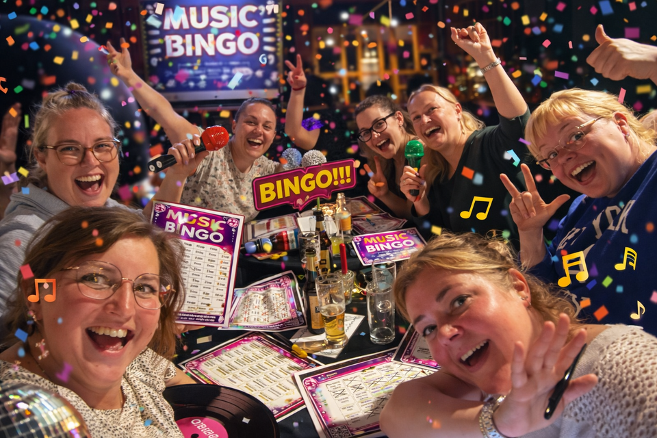foute muziek bingo